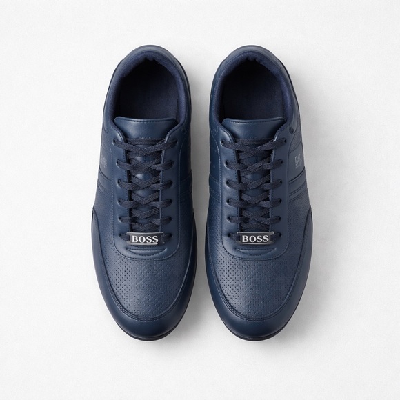 Hugo Boss‎ Men's Dark Blue Sneakers size 41(Men’s 8 Womens 10.5)